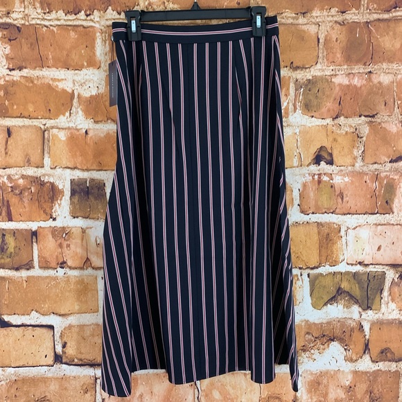 Tommy Hilfiger Striped Midi Skirt - Picture 8 of 8